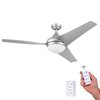 Honeywell Ceiling Fans Neyo, 52 in. Ceiling Fan with Light & Remote Control, Pewter 51802-40